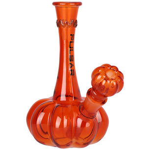 Pulsar Pumpkin Glass Water Pipe - 7.25