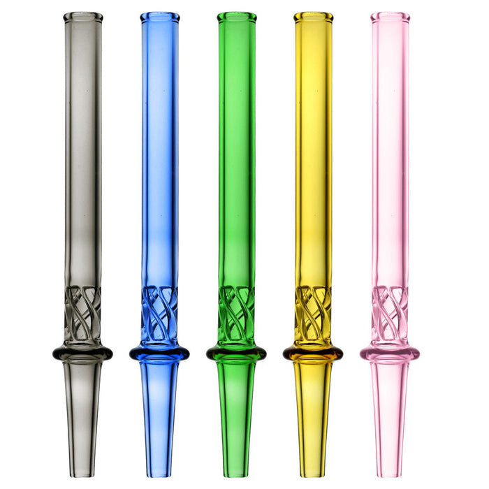 Vortex Twist Dab Straws - 6" - 10pcs