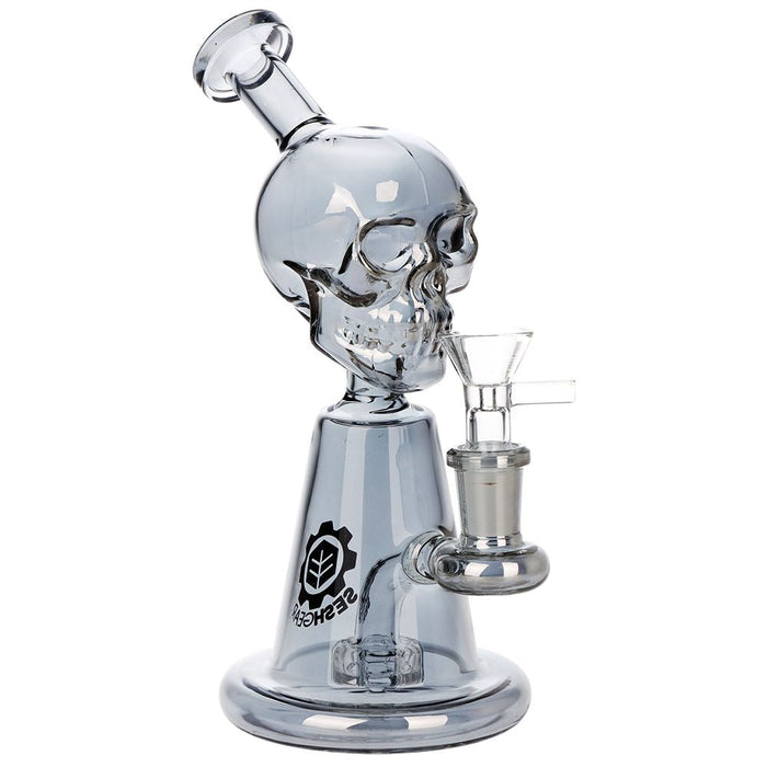SeshGear Ancient Skullz Glass Water Pipe - 7.5" | 14mm F