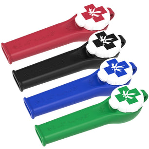 Piecemaker Kiwi Silicone Hand Pipe w/ Cap - 3