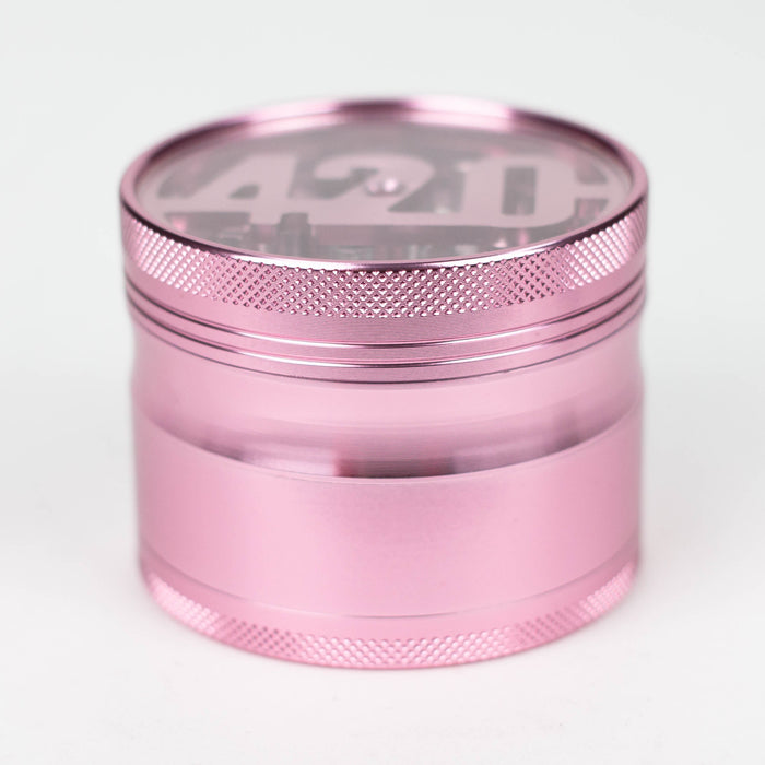 Z2.5" aluminum grinder 4 layers with 420 design  [GA11]
