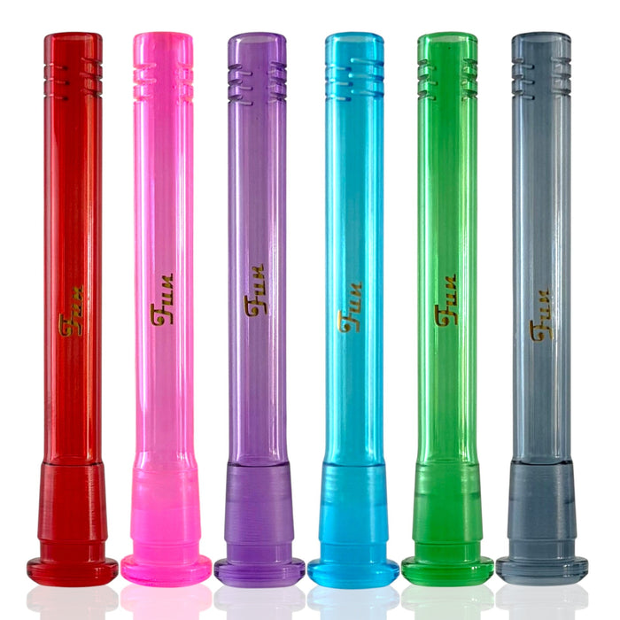 5.5" Colored Glass Downstems – Universal Fit & Smooth Diffusion