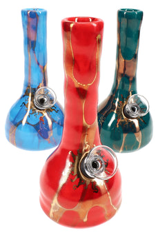 Ancient Creations Ceramics Mini Ceramic Water Pipe – 5″ – US-Made