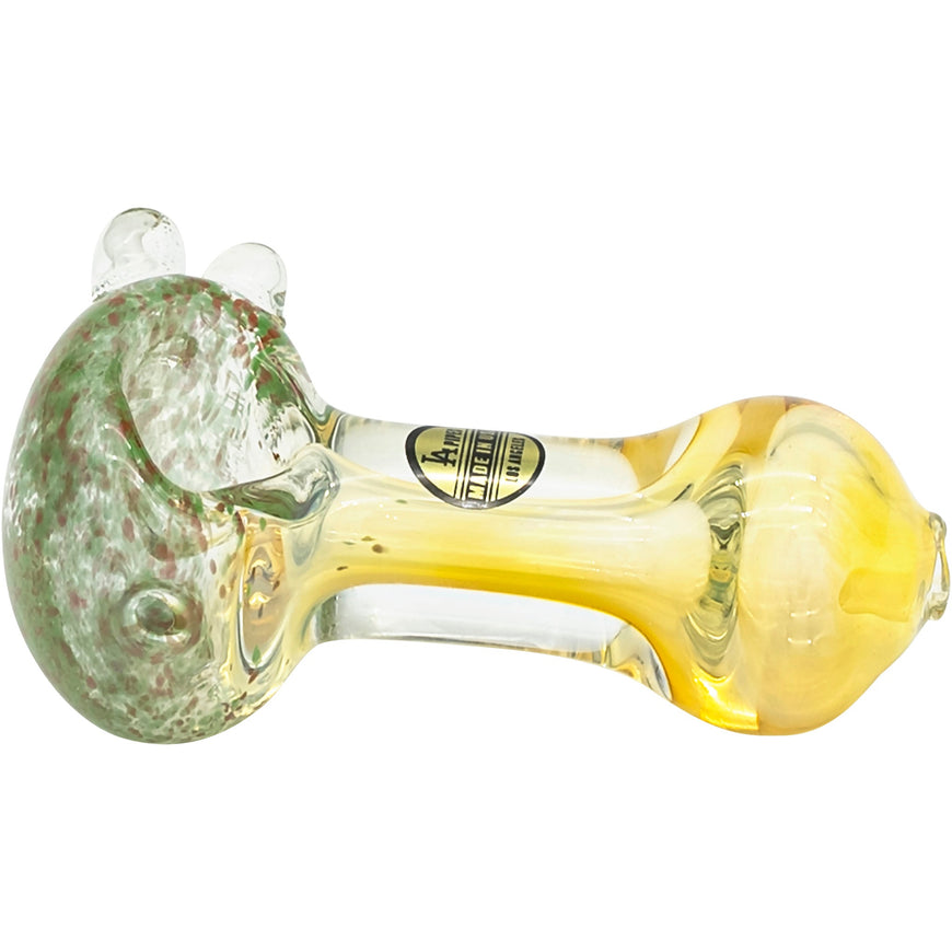 LA Pipes "Thick Neck Freckles" Spoon Pipe