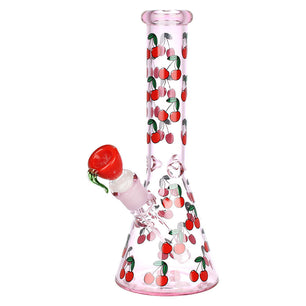 Life Is A Bowl Of Cherries Beaker Water Pipe | 10