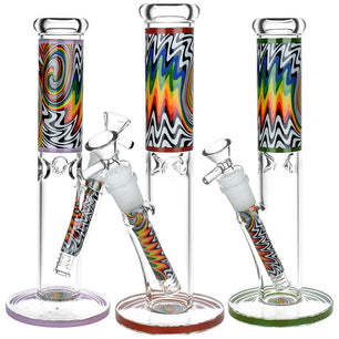 Lofty Visions Straight Tube Glass Water Pipe - 10