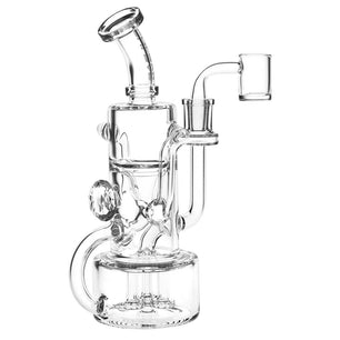 Pulsar Debonaire Diamond Triple Perc Glass Recycler Dab Rig - 9