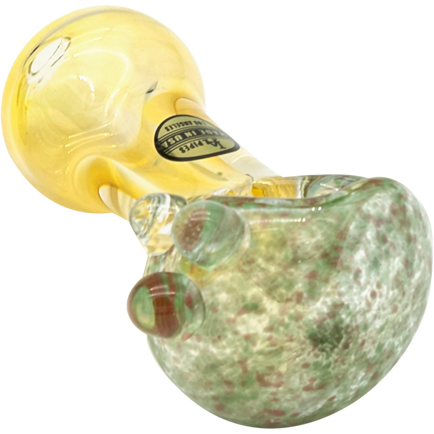 LA Pipes "Thick Neck Freckles" Spoon Pipe