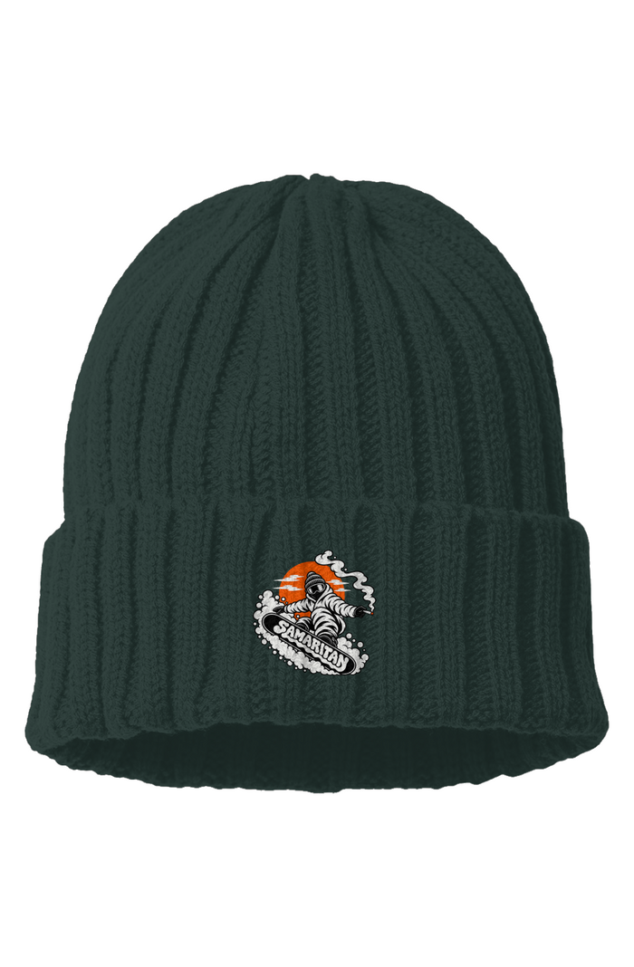 Sustainable Cable Knit Beanie