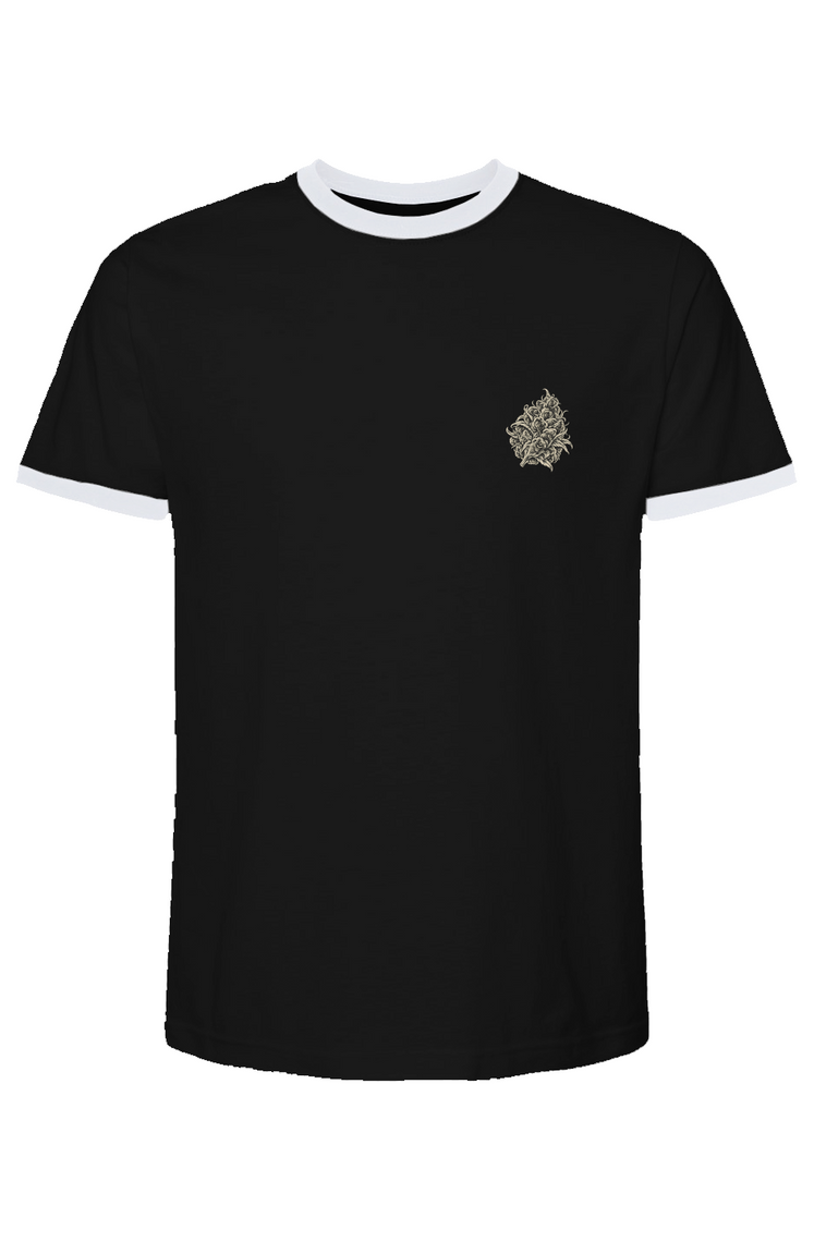 White Ringer Tee