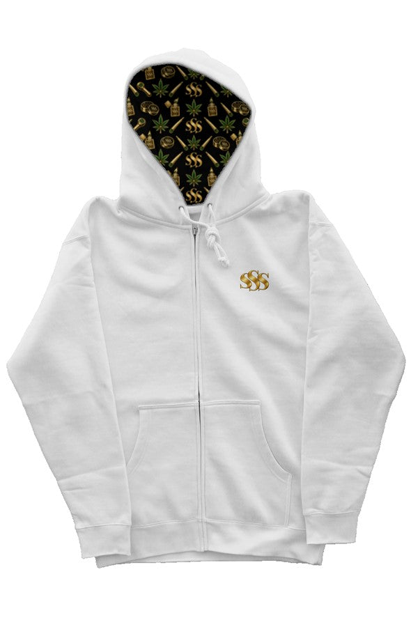 independent zip hoody