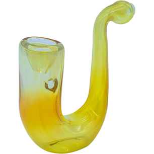 LA Pipes "Calabash" Fumed Glass Sherlock
