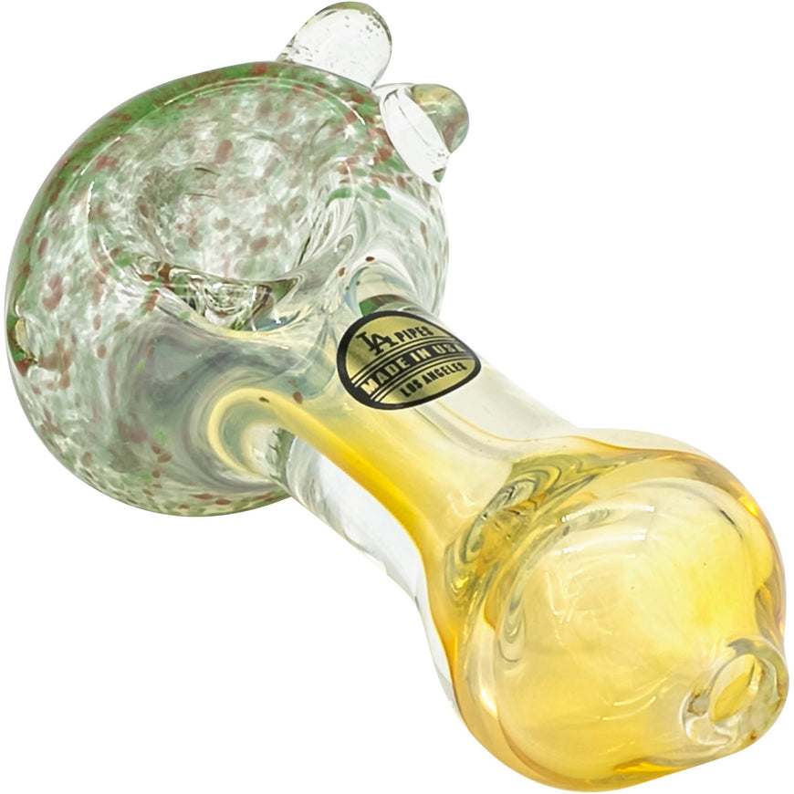 LA Pipes "Thick Neck Freckles" Spoon Pipe