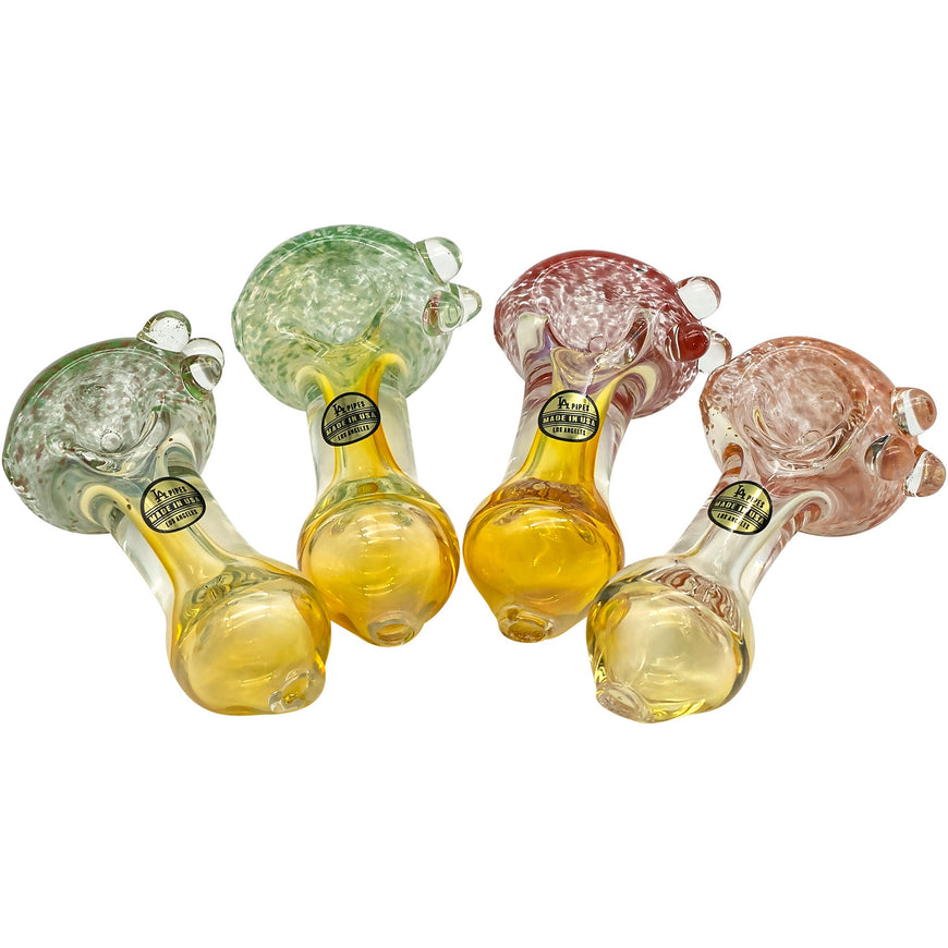 LA Pipes "Thick Neck Freckles" Spoon Pipe