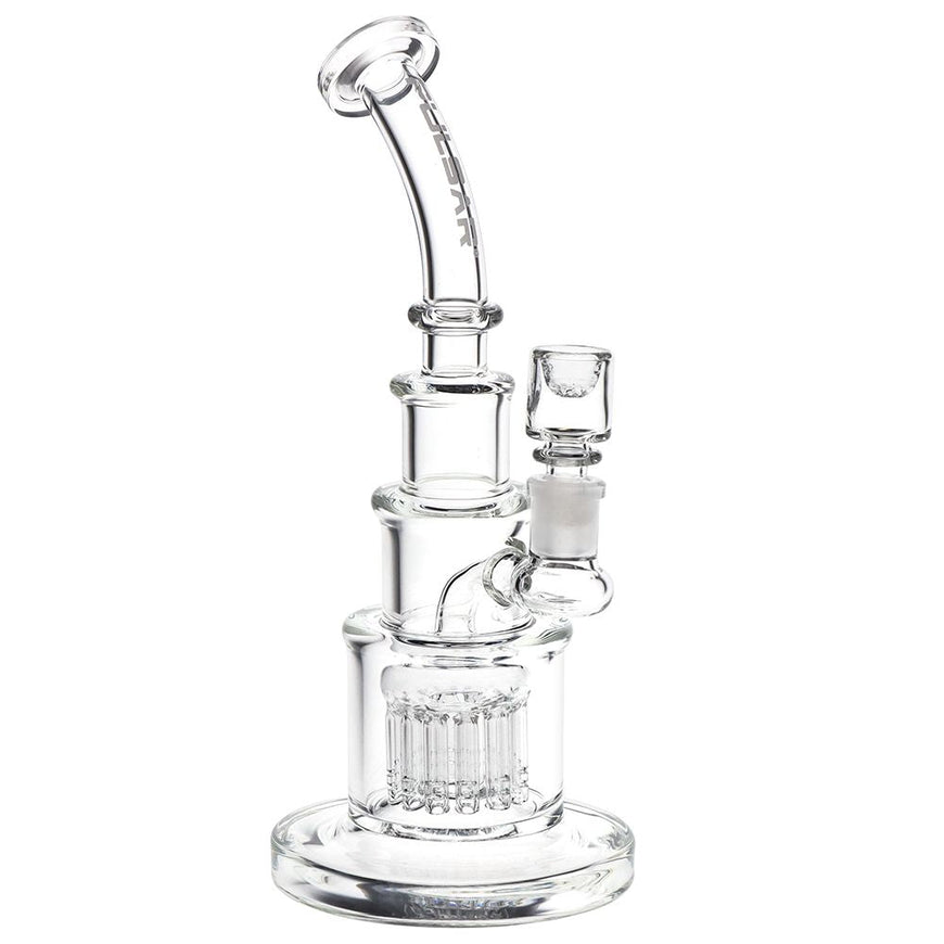 Pulsar 12 Arm Perc Chugger Glass Water Pipe - 10" / 14mm F