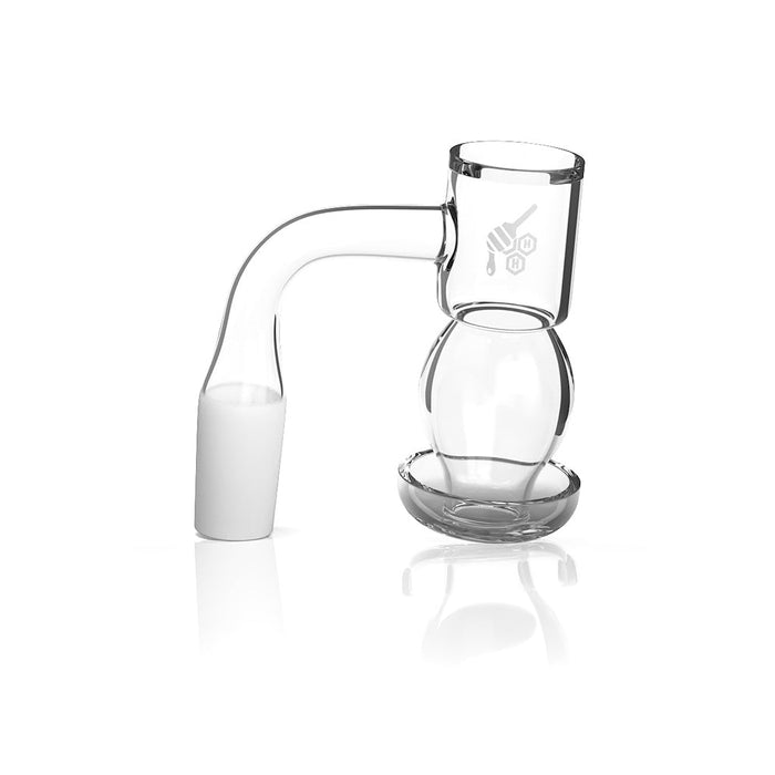 HONEYSUCKLE BUBBLE QUARTZ BANGER - 90° DEGREE | YL