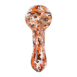 Pulsar Inside Print Glass Spoon Pipe | 4.75