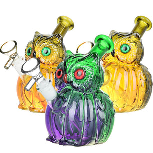 What A Hoot Glass Water Pipe - 5