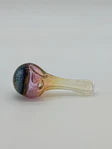 Gold Fumed with a swirl Window Heady Pipe