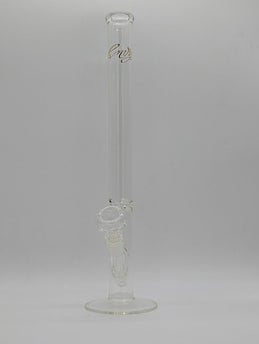 Envy bong flat bottom straight neck clear