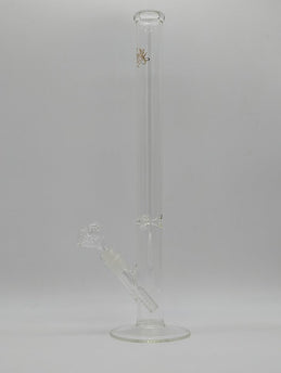 Envy bong flat bottom straight neck clear
