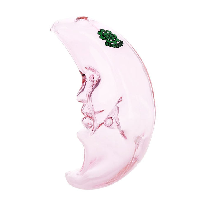 SeshGear Over the Moon Glass Hand Pipe - 3.75"