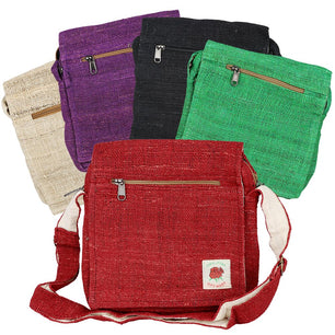 Himalayan Hemp Messenger Shoulder Bag - 10