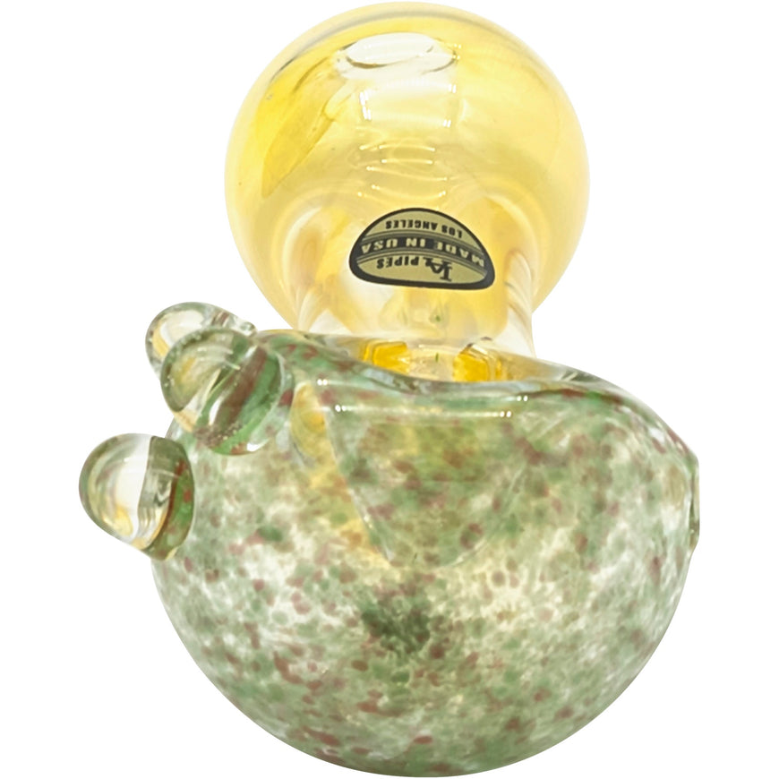 LA Pipes "Thick Neck Freckles" Spoon Pipe