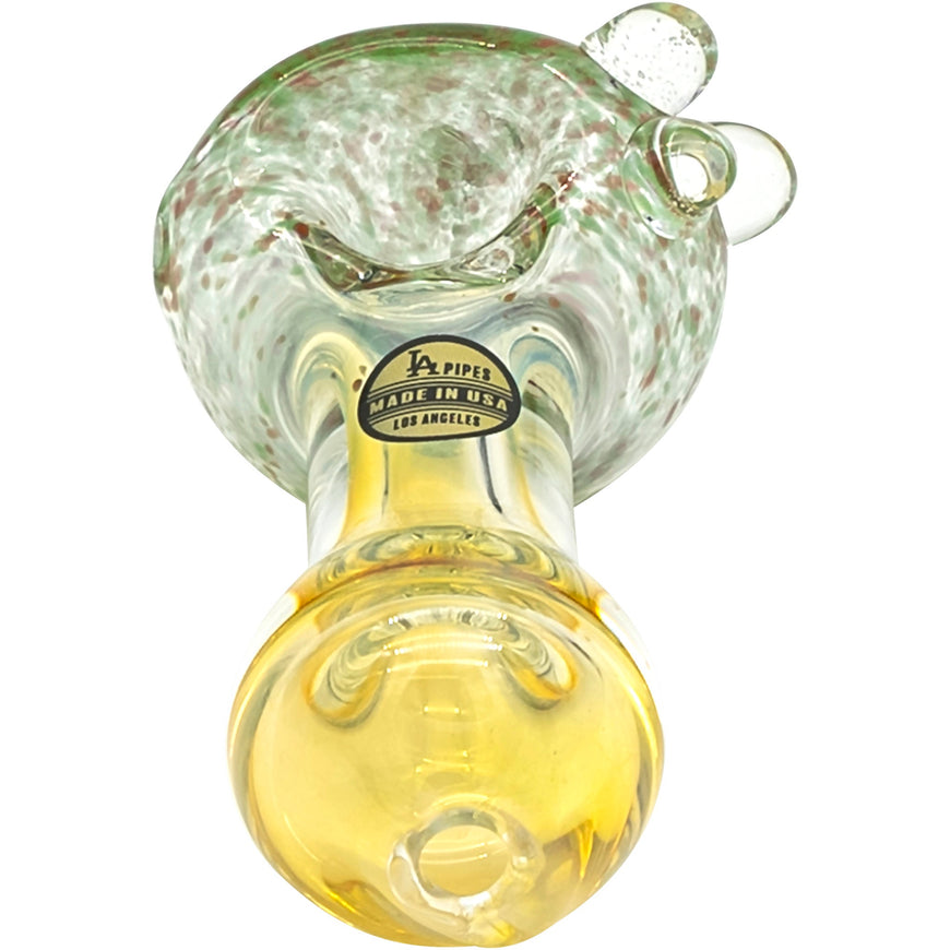LA Pipes "Thick Neck Freckles" Spoon Pipe