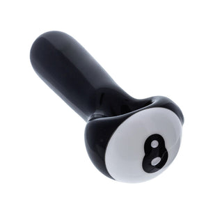 8 BALL GLASS HAND PIPE
