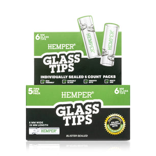 Glass Filter Tips 6mm | Display