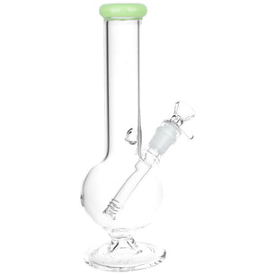 Spherical Splendor Round Bottom Water Pipe | 14mm F |Colors Vary