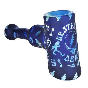 Grateful Dead x Pulsar Ethereal Music Etched Glass Hammer Bubbler - 5