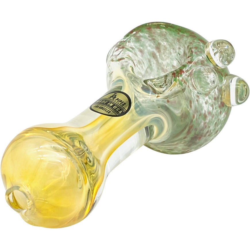 LA Pipes "Thick Neck Freckles" Spoon Pipe