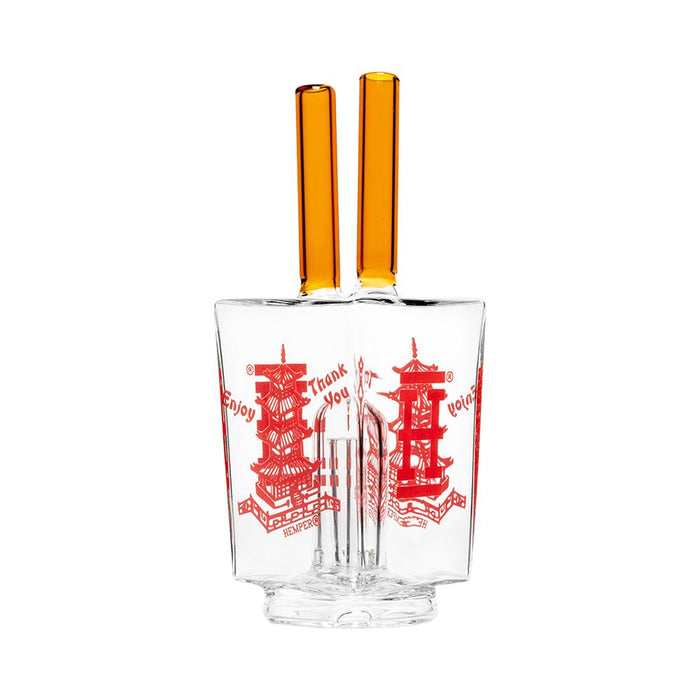 Hemper Chinese Takeout Glass Attachment for Puffco Peak & Peak Pro - 5.25