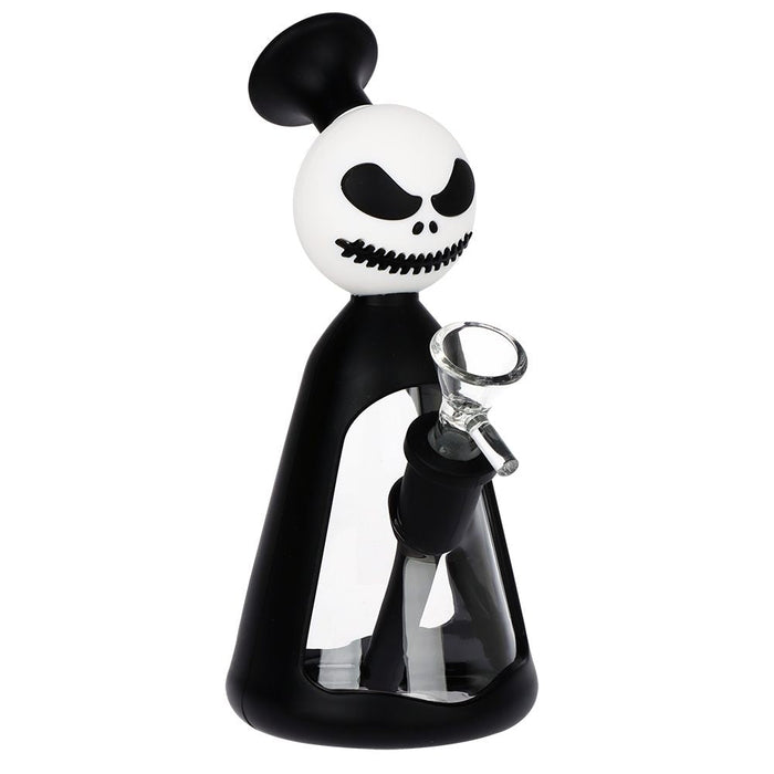Nightmarish Silicone Glass Water Pipe - 7.25" | 14mm