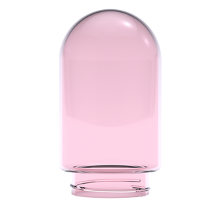 Stündenglass Single Pink Glass Globe (Large)